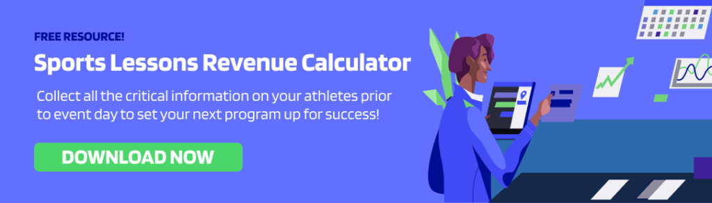 download a free sports lessons revenue calculater