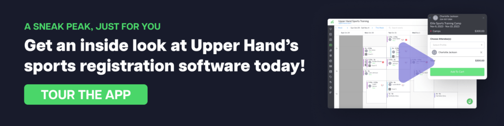 take a tour of the upper hand app