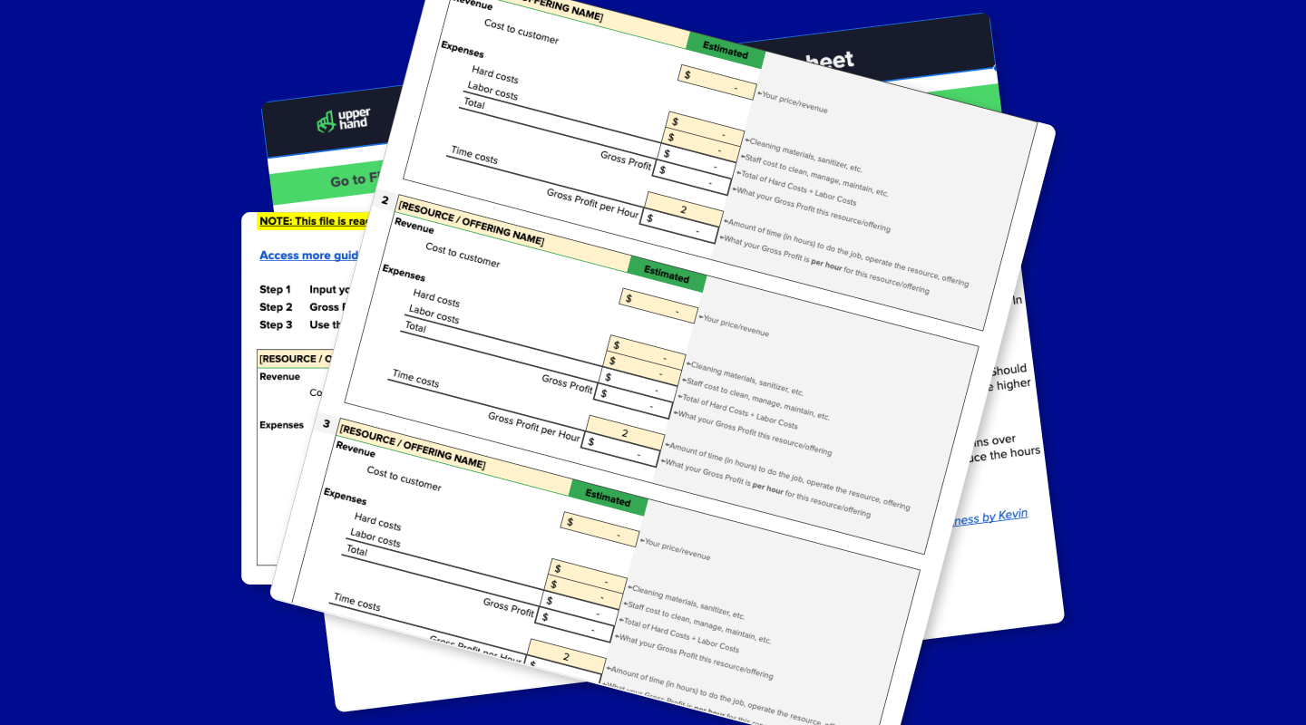 Gross Profit Margin Template Upper Hand Gross Profit Margin Template Upper Hand